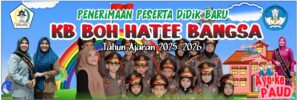 Penerimaan Murid PAUD Baru Tahun Ajaran 2025/2026